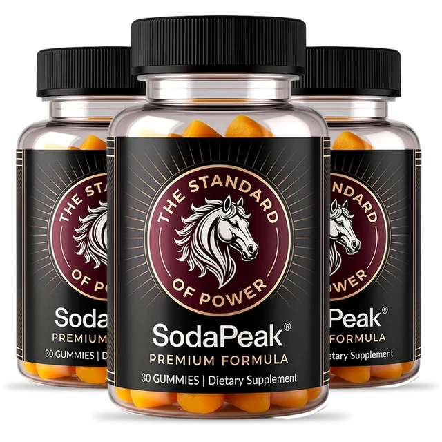 3 Bottles of SodaPeak